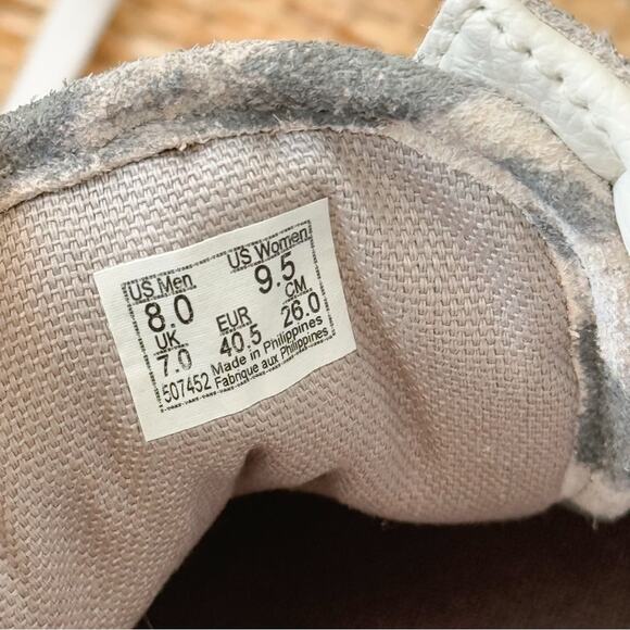 Vans Old Skool Hairy Suede Grey Leopard Animal Print Low Top Shoes Women’s 9.5 - Picture 7 of 9